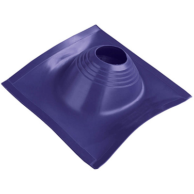 Кровельная проходка угловая (уплотнительная манжета ПРОФИ №2 угловая) 203-280мм синяя