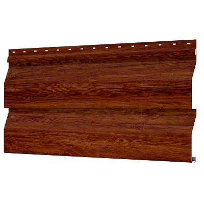 Сайдинг металлический (металлосайдинг) Корабельная доска SteelArt Античный Дуб