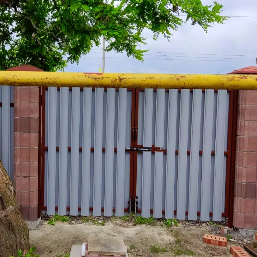 Фото 6 забор штакетник Фигурный Античное Дерево 3D двусторонний