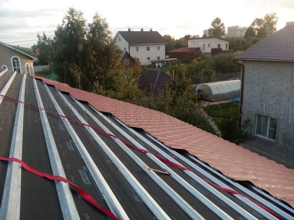 Металлочерепица Геркулес 8004 терракотовый Стальной Бархат от Центра Металлокровли в Чите