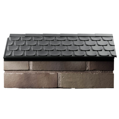 Парапет Elbrus Серый на 1 кирпич 255мм фото 2